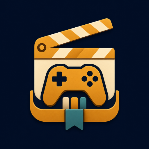 CineShelf — Social Movie, TV & Game Library logo